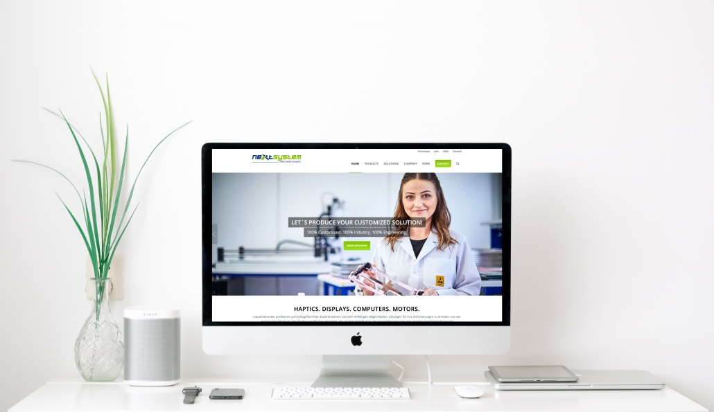 New Website next system