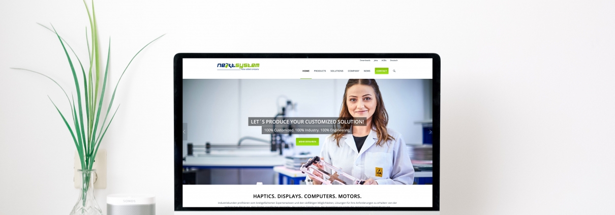 New Website next system