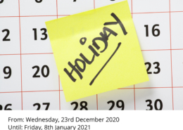 company Holidays