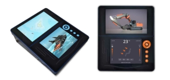 next system-haptic demonstrator-HMI-excavator-nautics next system Haptic HMI demonstrator