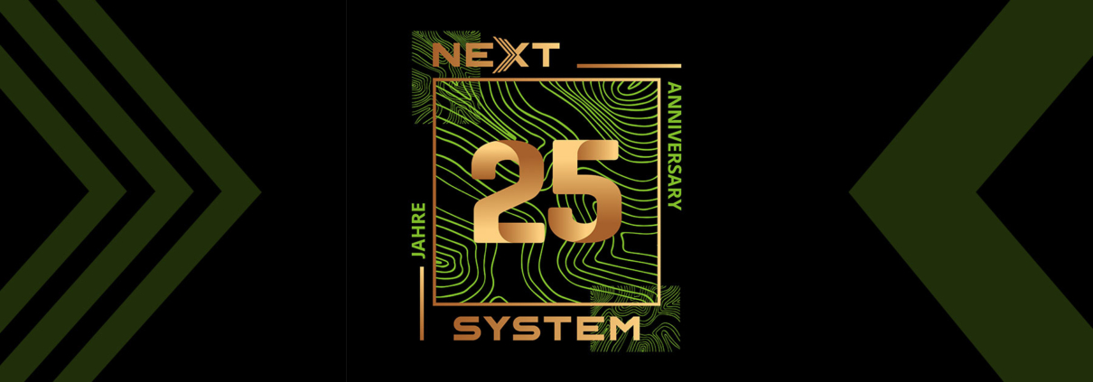 25 Jahre NEXT SYSTEM Sujet